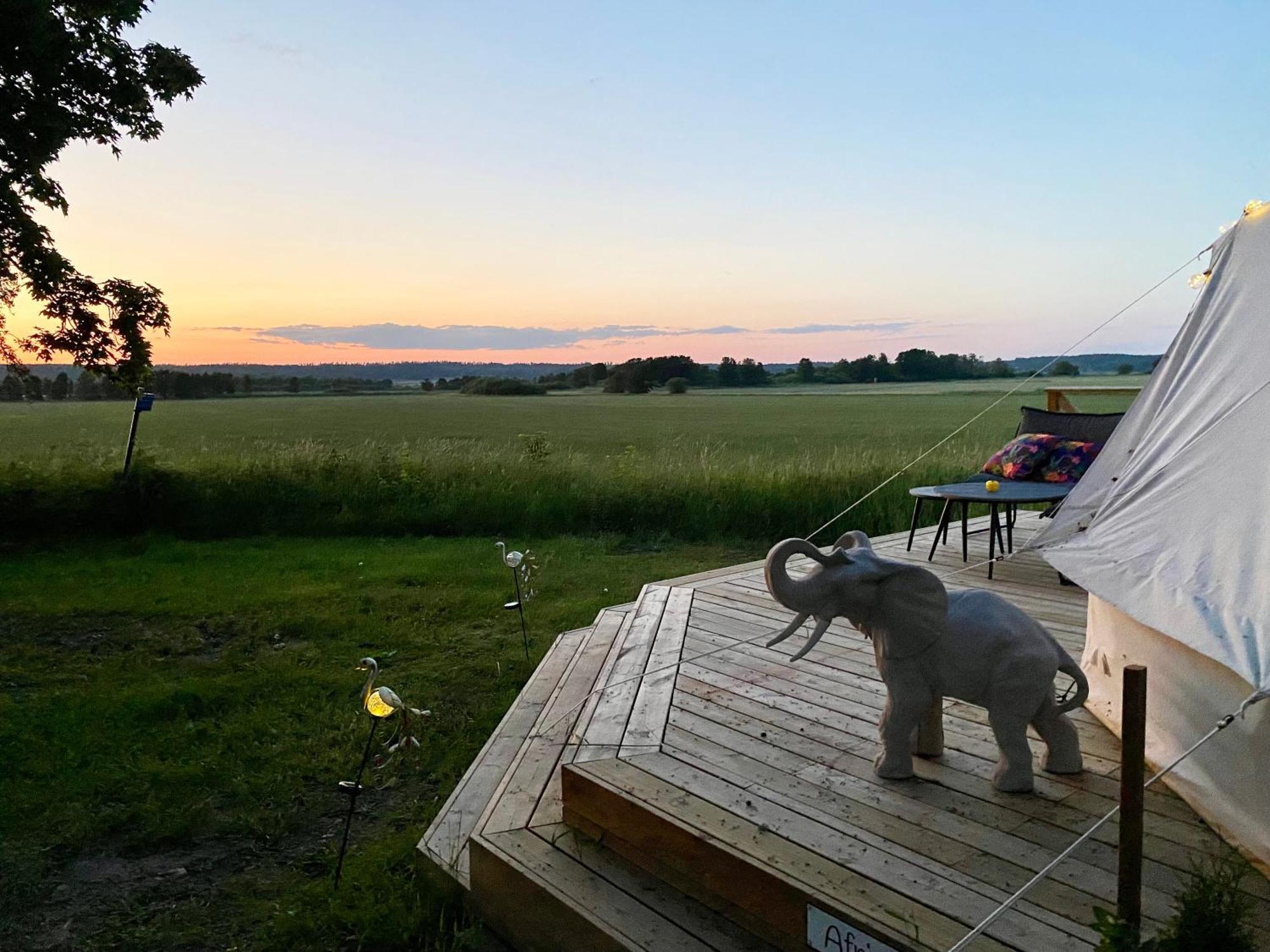 Hotel Soerby Glamping Klockrike Esterno foto